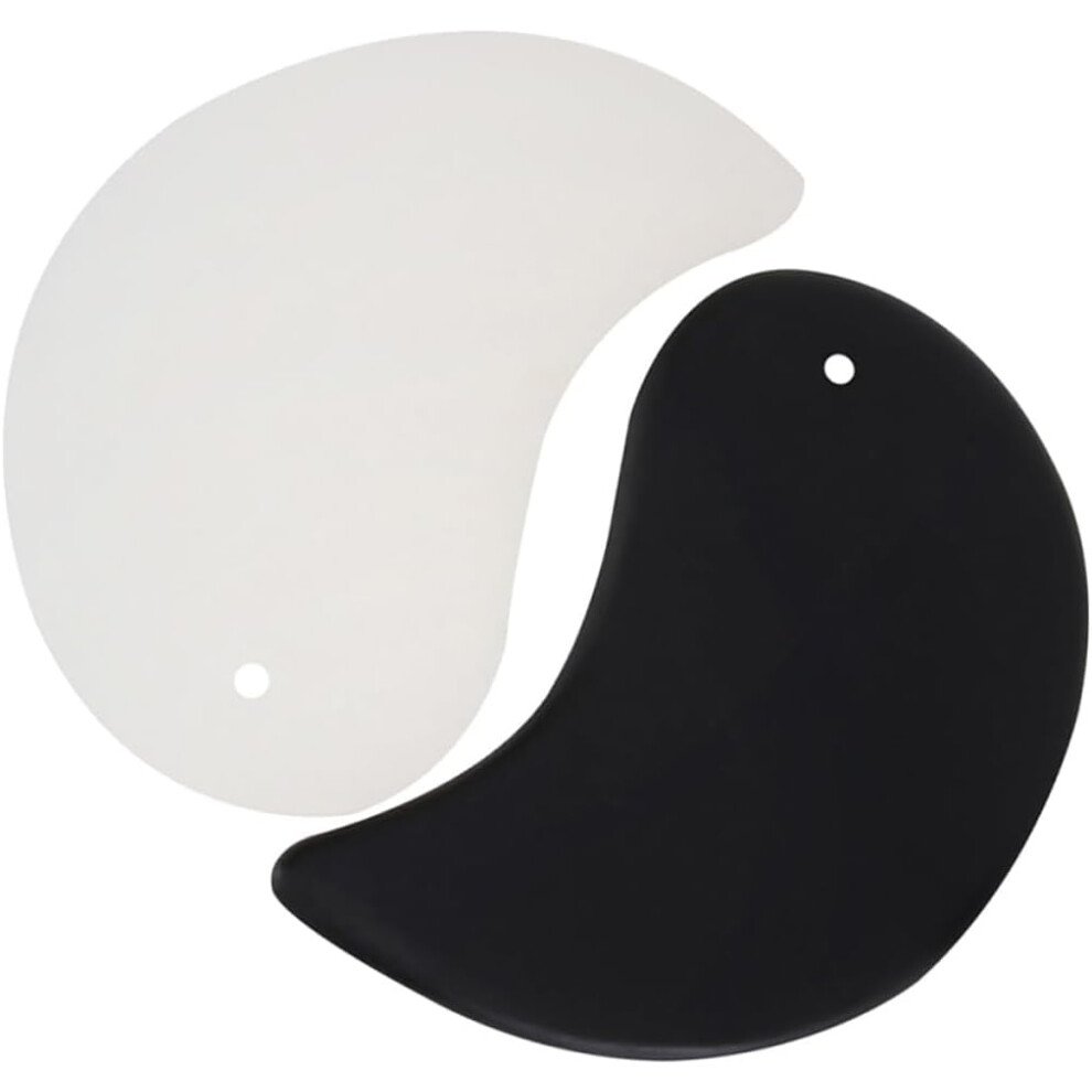 Hkhbjs 2Pairs Face Body Tendon Stick Gua Sha Massage Tool Ergonomic Design Easy To Carry Promotes Metabolism