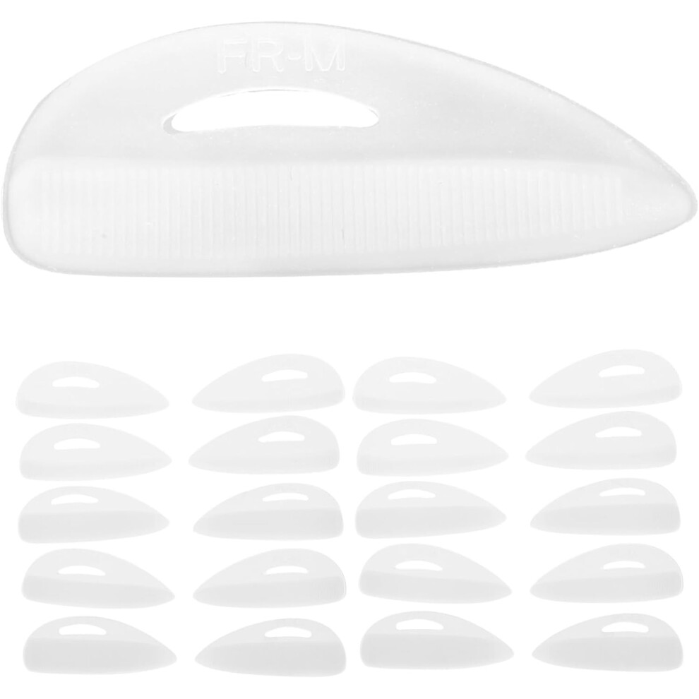 Hkhbjs 10Pairs Reusable Eyelash Extension Pads Silicone Eyelashes Gaskets