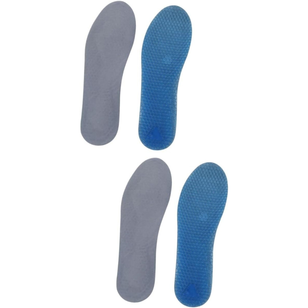 Hkhbjs 2Pairs Silicone Gel Honeycomb Insoles For Shoes Gel Insoles Shoe Pad Inserts