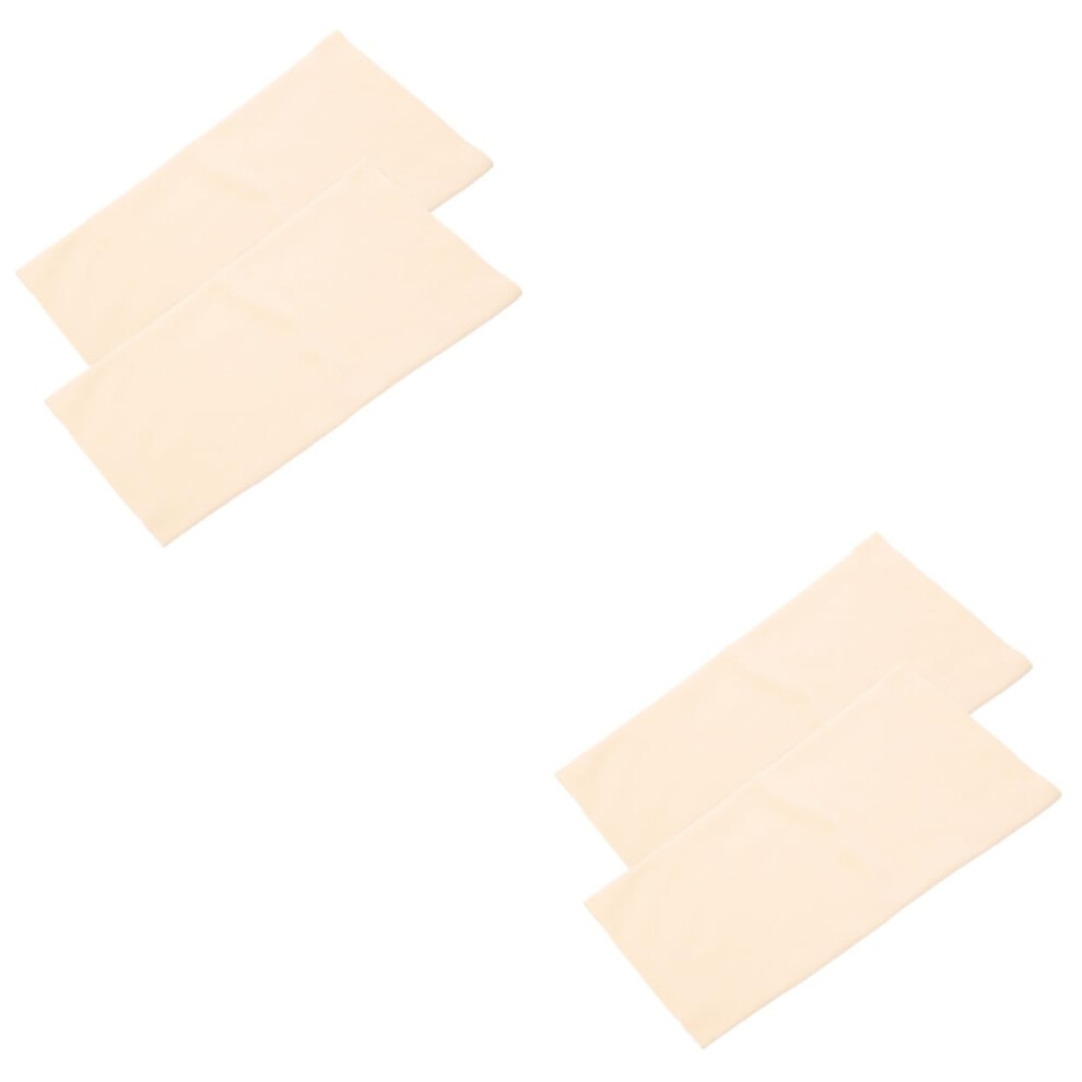 Hkhbjs Beige 2Pairs Cycling Knee Sleeve Fitness Knee Support Protector Warmers