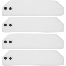 2pairs Lace Trim Cuffs Wrist Cuffs for Women Stylish Shirt Sleeves Dress Accessories