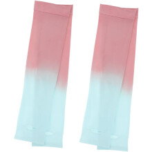 2pairs Ice Silk Sleeve Gloves for Sun Protection Cooling Arm Cover Sleeves for Outdoor Sports of Athletic for Summer