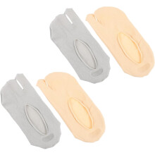 2 Pairs Breathable Summer Two Finger Toe Socks Cotton Invisible No Show Low Cut Socks