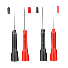 2 Paar Multimeter-Messspitzen, 2 mm Nadel-Rückspitzen-Set