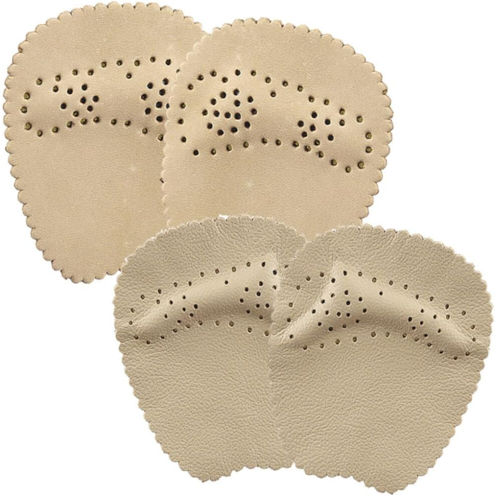 Hkhbjs 2Pairs Leather Forefoot Pad High Heel Pain Relief Wear-Resistant Women Supplies Metatarsal Pads For Daily Use