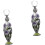 2 st parfymflaskdekor i glas, aromflaska, essens, delflaska 1