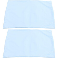 2 Kissenbezüge mit Hotelverschluss, aus Polyester, vielseitig, geschmeidig, ideal für Reisen