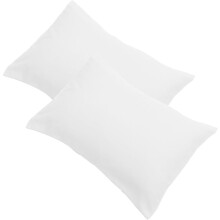 Kissenbezug 2er-Pack, kleine Kissenbezüge, ideal für Reisen, mit Umschlagverschluss, weich und leicht