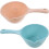 2pcs Plastic Water Ladle Set with Ergonomic Handle and Sturdy Design, Thick Bathing Spoon 1