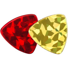 2 plettri per chitarra elettrica, spessore 0,96 mm, in materiale ABS resistente.