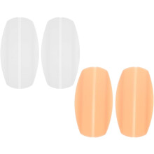 4Pcs Silicone Shoulder Pads for Women, Non-Slip Bra Strap Cushions, Invisible Anti-Slip Shoulder Strap Holders for Clothing and