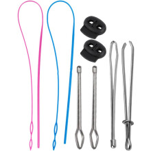 8-teiliges Kordeleinfädler-Set, Nähnadeleinfädler, Haushaltskordeleinfädler
