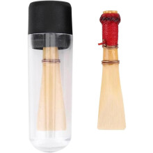 2 stuks fagotrietjes van synthetisch materiaal met een rijke klank en fijne afwerking, professionele fagotaccessoires