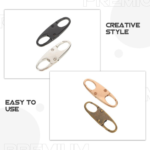 2 Pcs Carp Cloud Pattern Keychain DIY Key Ring Hanging Pendant Creative Design 2