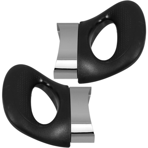 2pcs Replacement Pot Handle Black Plastic Side Handles with Ergonomic Design Enhanced Safety