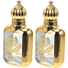 2 τεμάχια μπουκάλια αιθέριων ελαίων με ρολό για μασάζ αρωμάτων