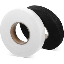 Doppelseitiges Saumband, 2 Rollen, ohne Nähen, Textilkleber für Kleiderreparaturen und DIY-Nähprojekte