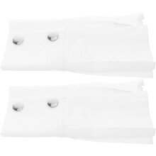 2pcs Decorative Faux Cuffs for Women Detachable Cuffs Fake Sleeve for Shirt Dress-up Wrist Costume Party Holiday
