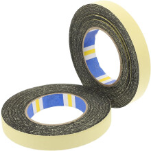 Schwarzes EVA-Schaumstoffband, 1 mm dick x 2 cm breit x 10 m lang
