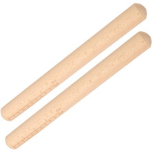 2 Stück Teigrollen aus Holz, 30 cm, Massivholz, glatt, strapazierfähig