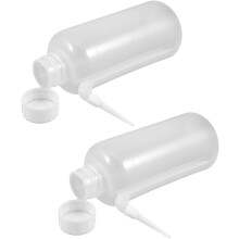 Soßen-Quetschflaschen zum Abfüllen von Würzmitteln mit tropffreiem Design, 2 Stück 500 ml