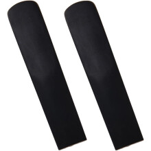 Zwarte hars rietjes voor sopraansaxofoon, 2 stuks, sterkte 2.5, uitstekende geluidskwaliteit, onderdelen voor blaasinstrumenten.