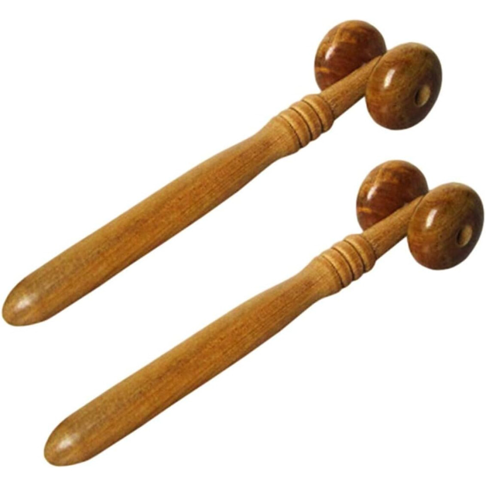 Hkhbjs Nose Massager Nose Shaper 2Pcs 13X4.5x2cm Wooden Facial Roller For Lifting And Massage At Home Or Office