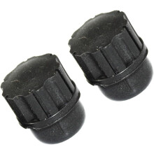 2 stuks kleine saxofoonstoppers voor sopraansaxofoon, stevige plastic pluggen, professioneel ontwerp, vakmanschap, veilig in gebruik, beschermt.