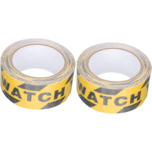 2-pack Anti-slip Warning Tape for Stairs Watch Your Step Adhesive Safety Stickers