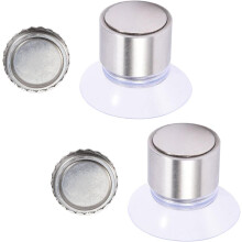 Magnetische Spülmittelhalterung aus Edelstahl mit platzsparendem Becherdesign