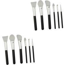 2sets Makeup Brush Kit for Women Portable Makeup Set Brushes and Travel Use for Face and Eyes