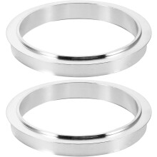 2 Stück Aluminium-Becherdichtungsringe für Kunststoffbecher mit präziser Passform und hoher Abdichtungseffizienz