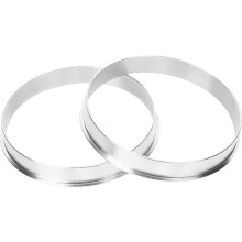 2 Stück Dichtungsringe für Becher, Aluminium, praktische silberne Dichtung zur Verbesserung der Arbeitseffizienz