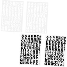 Bügelbuchstaben aus Vinyl zum Aufbügeln für Stoffe, DIY-Kleidungsdekoration