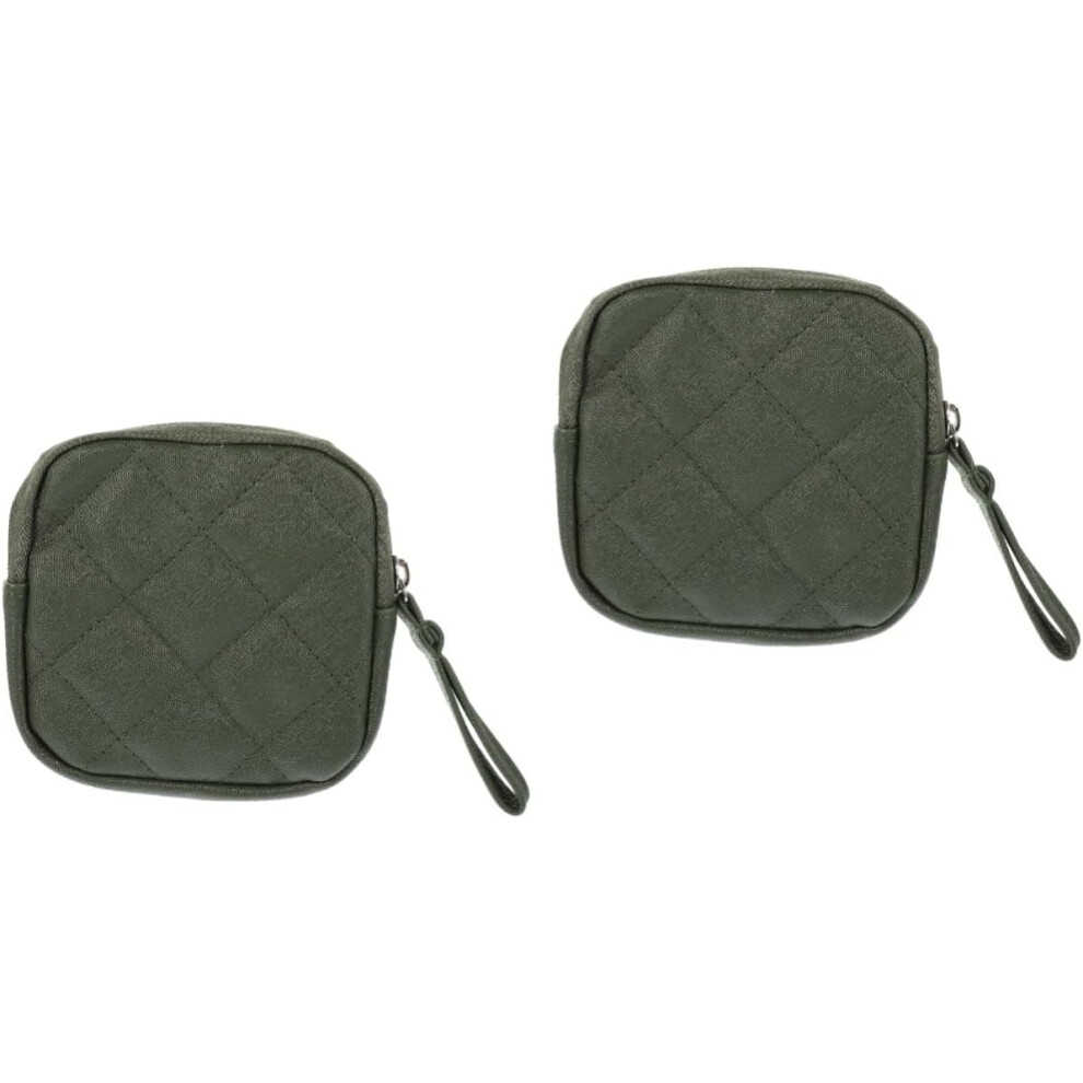 Hkhbjs 2Pcs Portable Tampon Holder Sanitary Napkin Storage Bag Small Items Container
