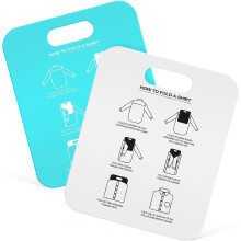 Stück T-Shirt-Faltbretter mit abgerundeten Kanten, aus PP-Material, einfach zu bedienen, professionell und tragbar