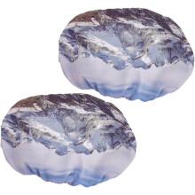 2pcs Ski Goggle Cover Sleeve for Travel with Universal Fit and Scratch Prevention Made of Spandex