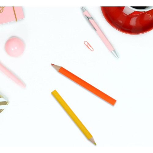 120pcs Mini Pre-Sharpened Coloring Pencils Bulk Set 3.5 Inch Small Fat Drawing Pencils