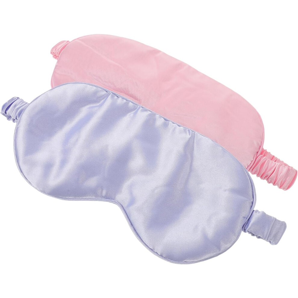 Hkhbjs 2Pcs Comfortable Sleep Eye Mask For Women Breathable Eye Cover For Sleeping, Travel, Nap, And Relaxation
