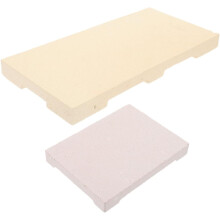 Juego de 2 bloques de soldadura de joyería tipo panal, placa refractaria para soldadura, para la fabricación de joyas.