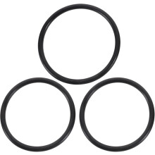 Stück Klangschalen-Gummiringe (O-Ringe) – rutschfest, leicht zu transportieren – schwarze Klangschalen-Teilepolsterung
