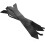 2pcs Leather Sheath Back Bag for Swords Protective Storage Bag Adjustable Shoulder Strap 1
