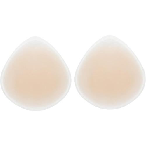 2pcs impermeável silicone almofadas nadar pastas proteção bikini