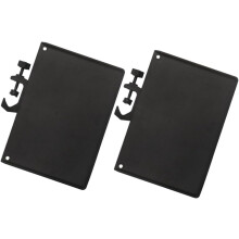 2er-Pack multifunktionale Handyhalterung mit Soundkartenfach und erhöhtem Rand