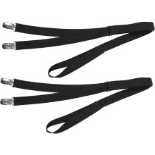2 Stück verstellbare, elastische Hemdhalter, rutschfeste Beinhalter für Damen und Herren, Business-Anlässe und formelle Anlässe