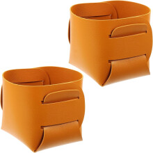 2 stuks horlogeopbergdozen van PU-leer met afneembaar en opvouwbaar ontwerp, slijtvast bureau-organizer