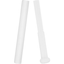 2 Stück Acryl-Kristall-Schlagzeugschlägel mit ergonomischem Griff und resonantem Klang
