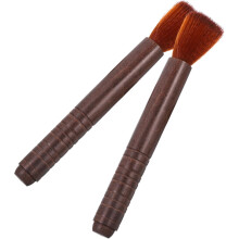 Escovas de limpeza de violino Erhu 2pcs para instrumentos de corda portáteis ferramentas de remoção de poeira de lã macia