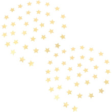 Sternenbanner-Girlande aus 2-strängigem Papier, reflektierend, einzigartiges Design, vielseitig verwendbar, wiederverwendbar, als Hängedekoration
