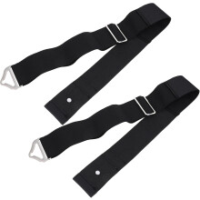2 Stück robuste Gepäckgurte, elastische Bungee-Gurte für Koffer, Reisezubehör, verstellbare Gepäckgurte